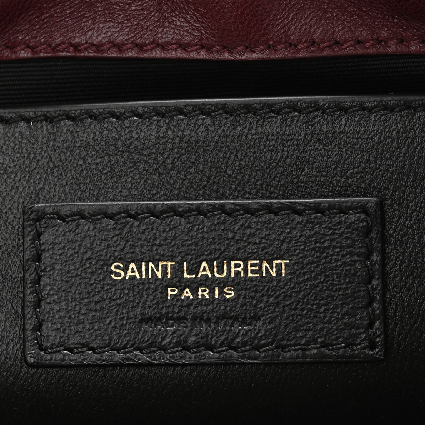 Lambskin Quilted Monogram Mini Nolita Rouge Cabernet