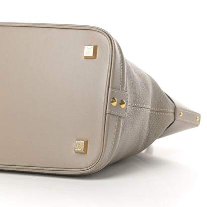 Louis Vuitton Suhali Lockit MM Greige 10 of 15