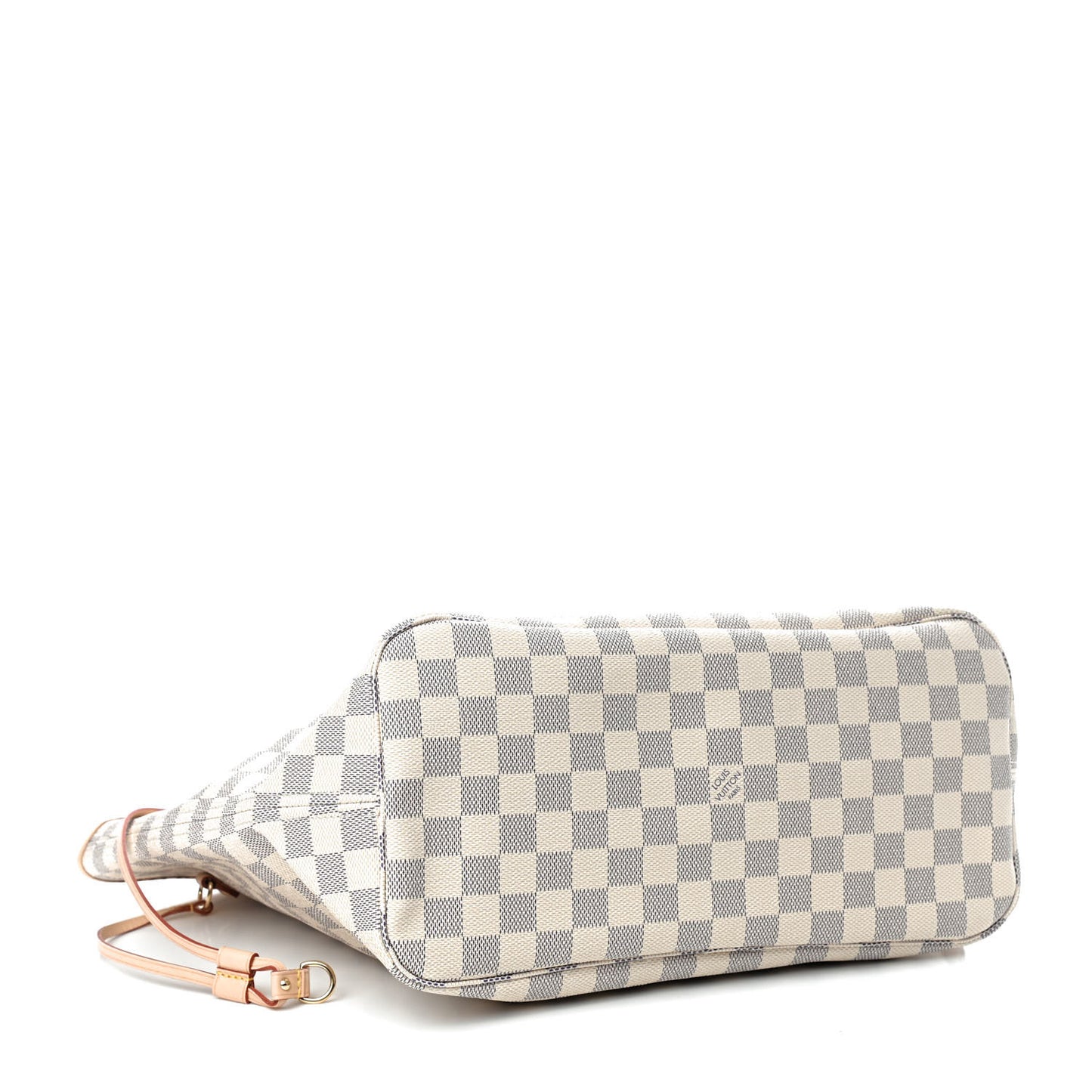 Damier Azur Neo Neverfull MM Rose Ballerine
