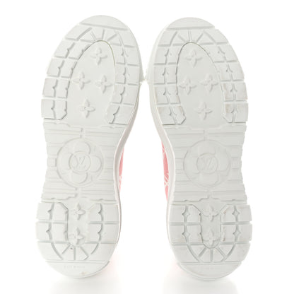 Louis Vuitton Denim Monogram Squad Sneakers 40 Pink 5 of 9