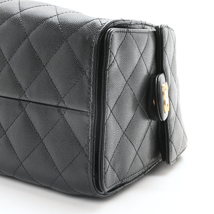Chanel Caviar Quilted Small Chanel 25 Handbag Black 10 of 11