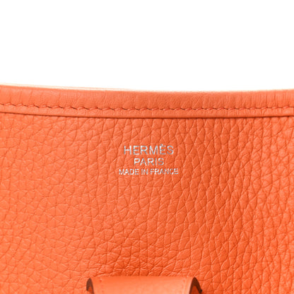 Hermes Taurillon Clemence Evelyne III GM Orange 5 of 11