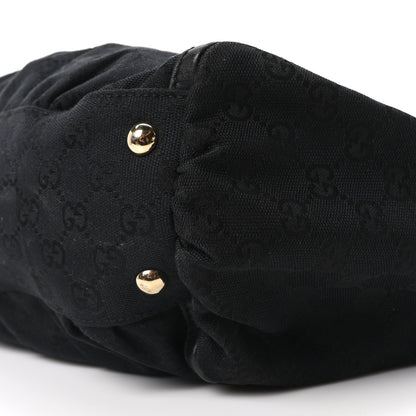 Gucci Monogram D Gold Tote Black 19 of 19