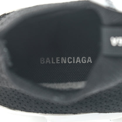 Balenciaga Knit Womens Speed Lace Up Sneakers 39 Black 8 of 12