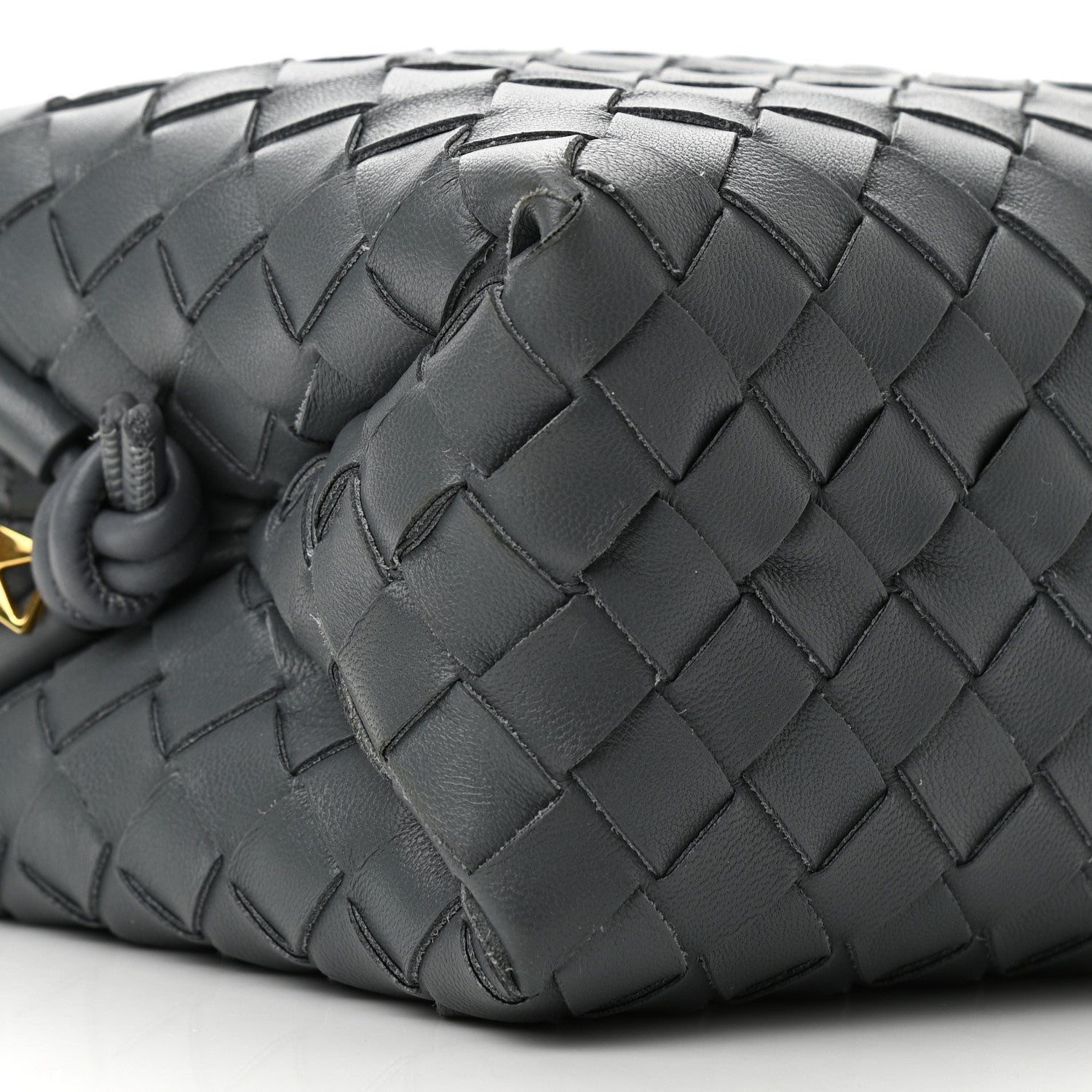 Bottega Veneta Nappa Intrecciato Small Loop Camera Bag Thunder 8 of 9
