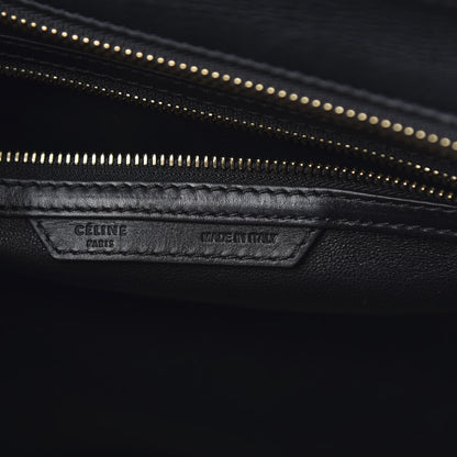 Celine Velluto Calfskin Mini Tri-Color Luggage Vanilla 6 of 11