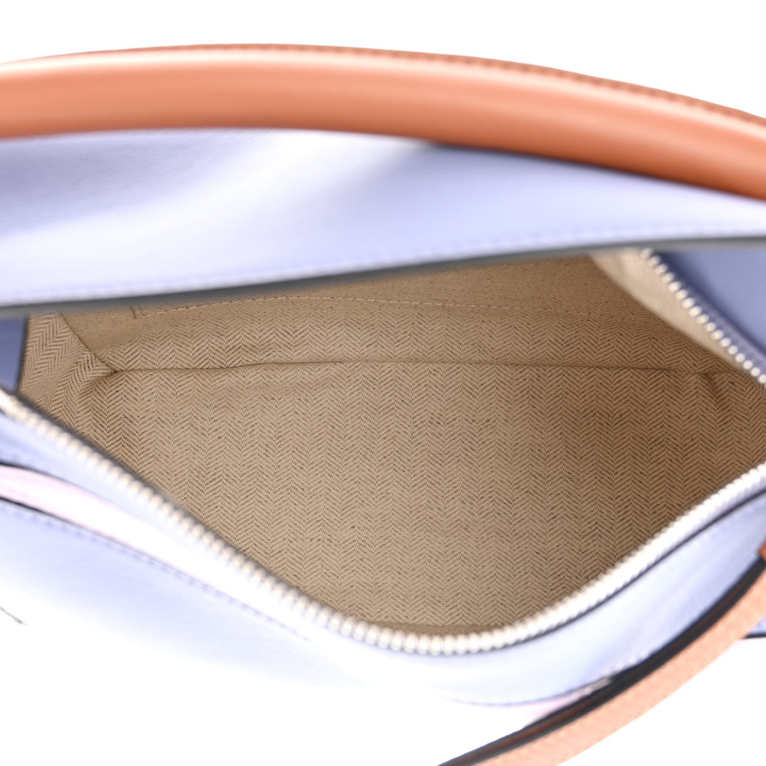 Loewe Calfskin Small Puzzle Bag Blueberry Kaolin Tan 5 of 10
