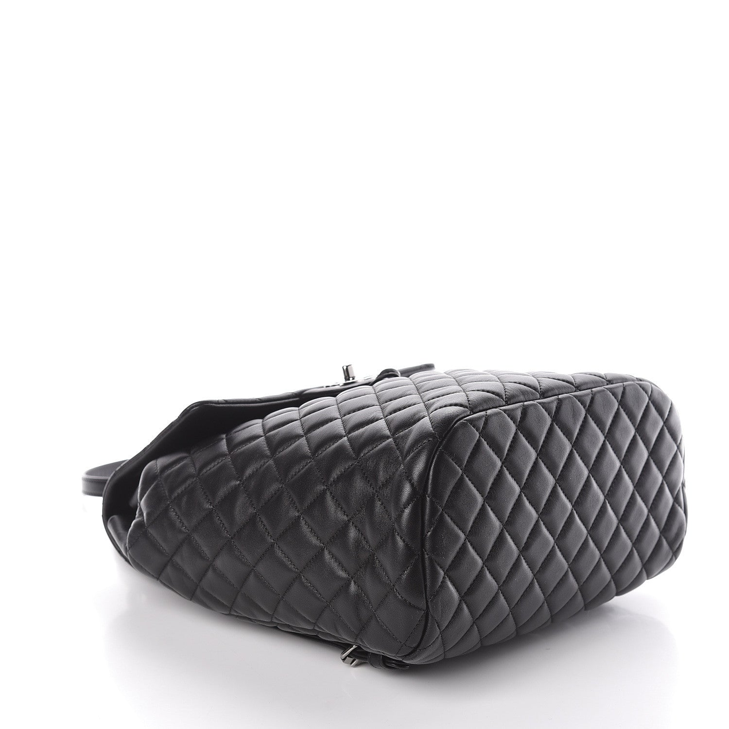 Chanel Lambskin Quilted Large Urban Spirit Backpack Black 4 of 10