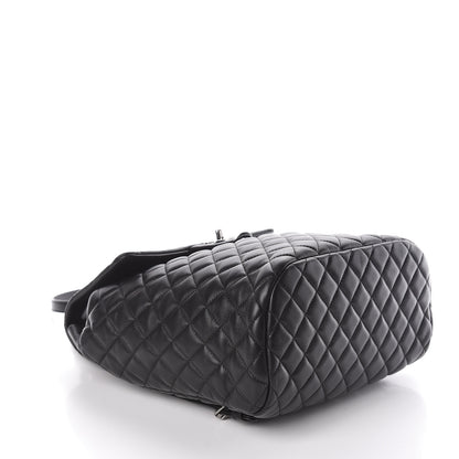 Chanel Lambskin Quilted Large Urban Spirit Backpack Black 4 of 10