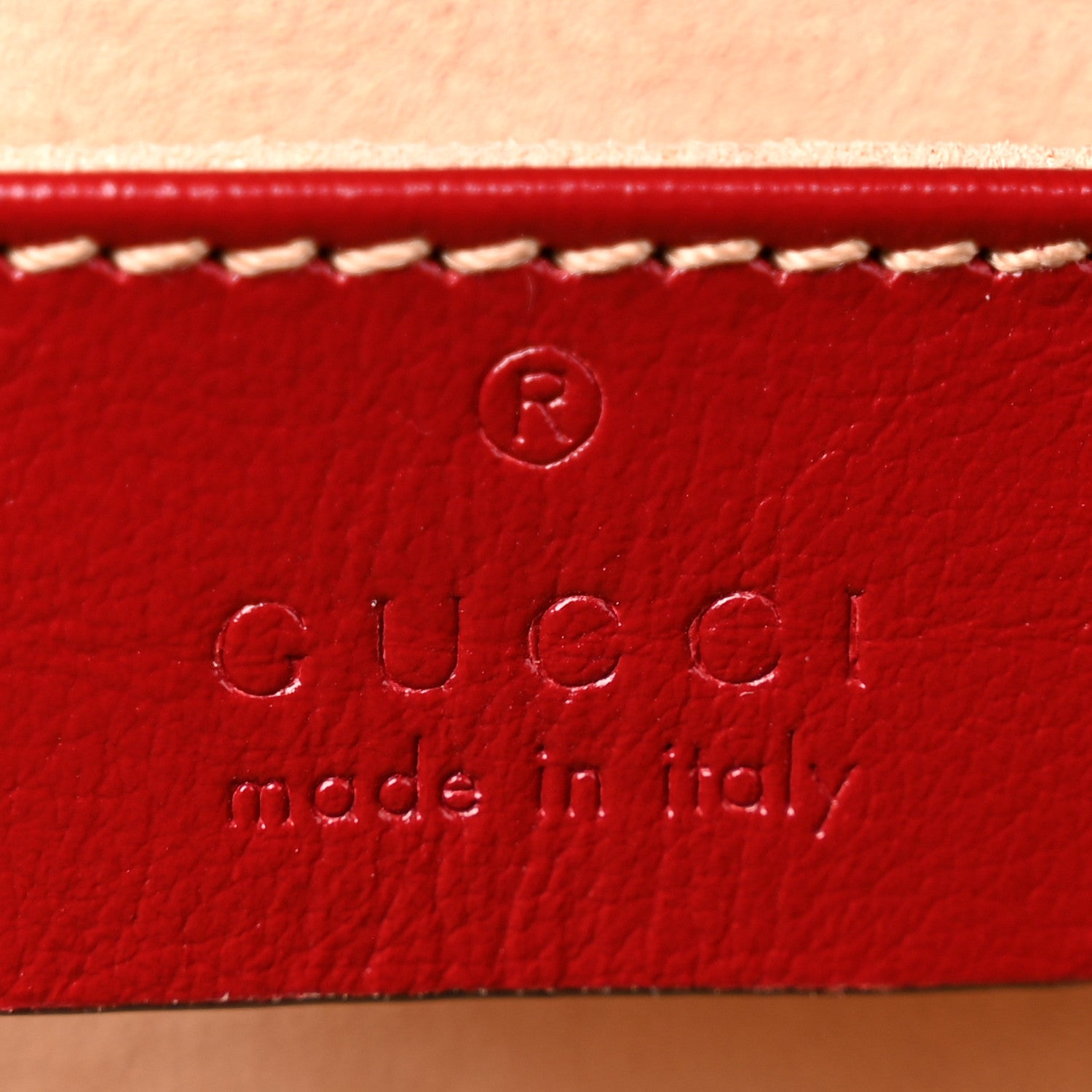 Gucci Monogram Azalea Calfskin Matelasse Diagonal Mini GG Marmont Shoulder Bag Beige Ebony New Cherry Red 6 of 11