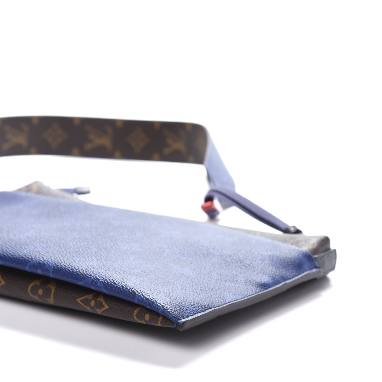Louis Vuitton Monogram Small Outdoor Pouch Pacific Blue 7 of 9