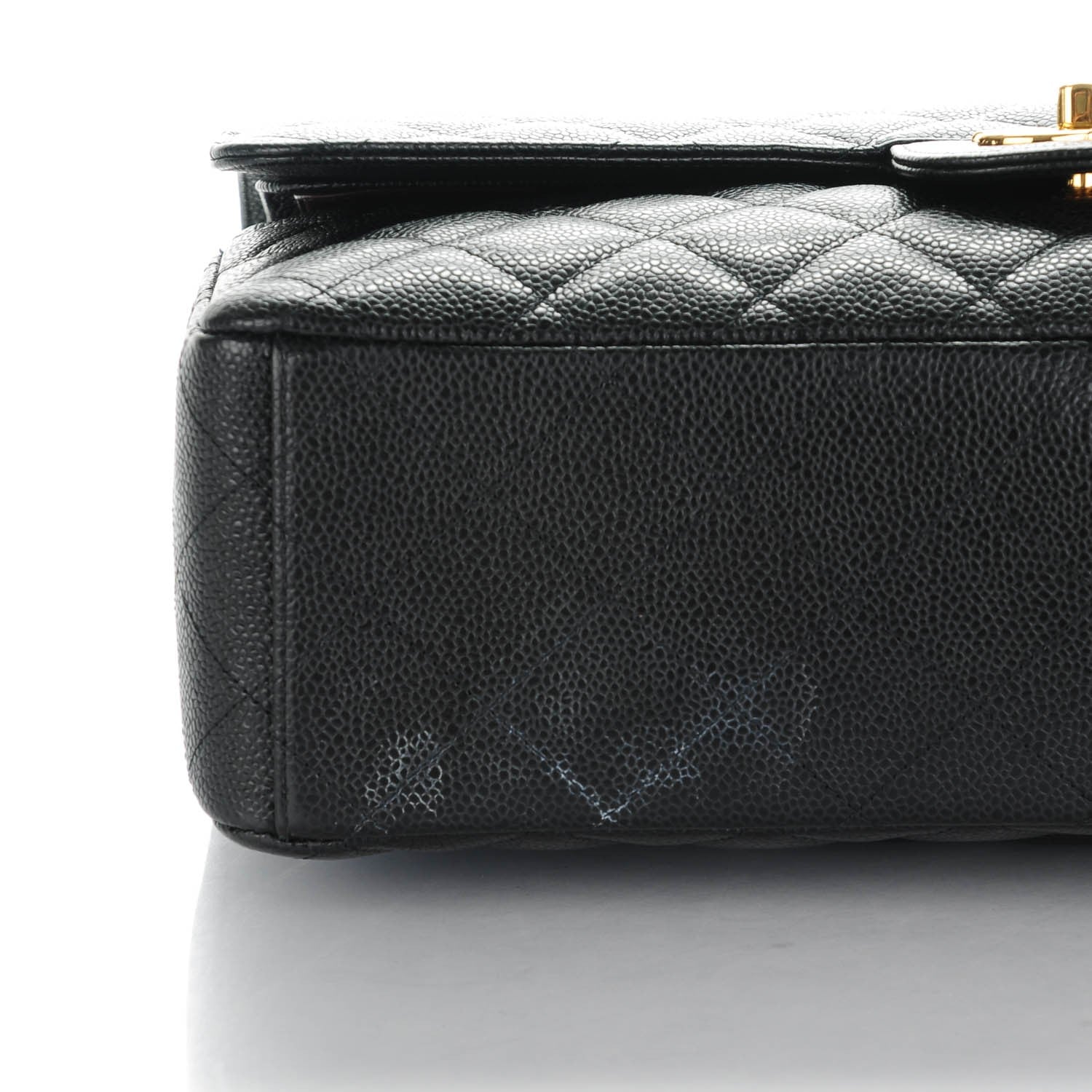 Chanel Caviar Quilted Maxi Double Flap Black 10 of 10