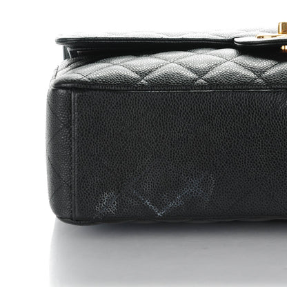 Chanel Caviar Quilted Maxi Double Flap Black 10 of 10