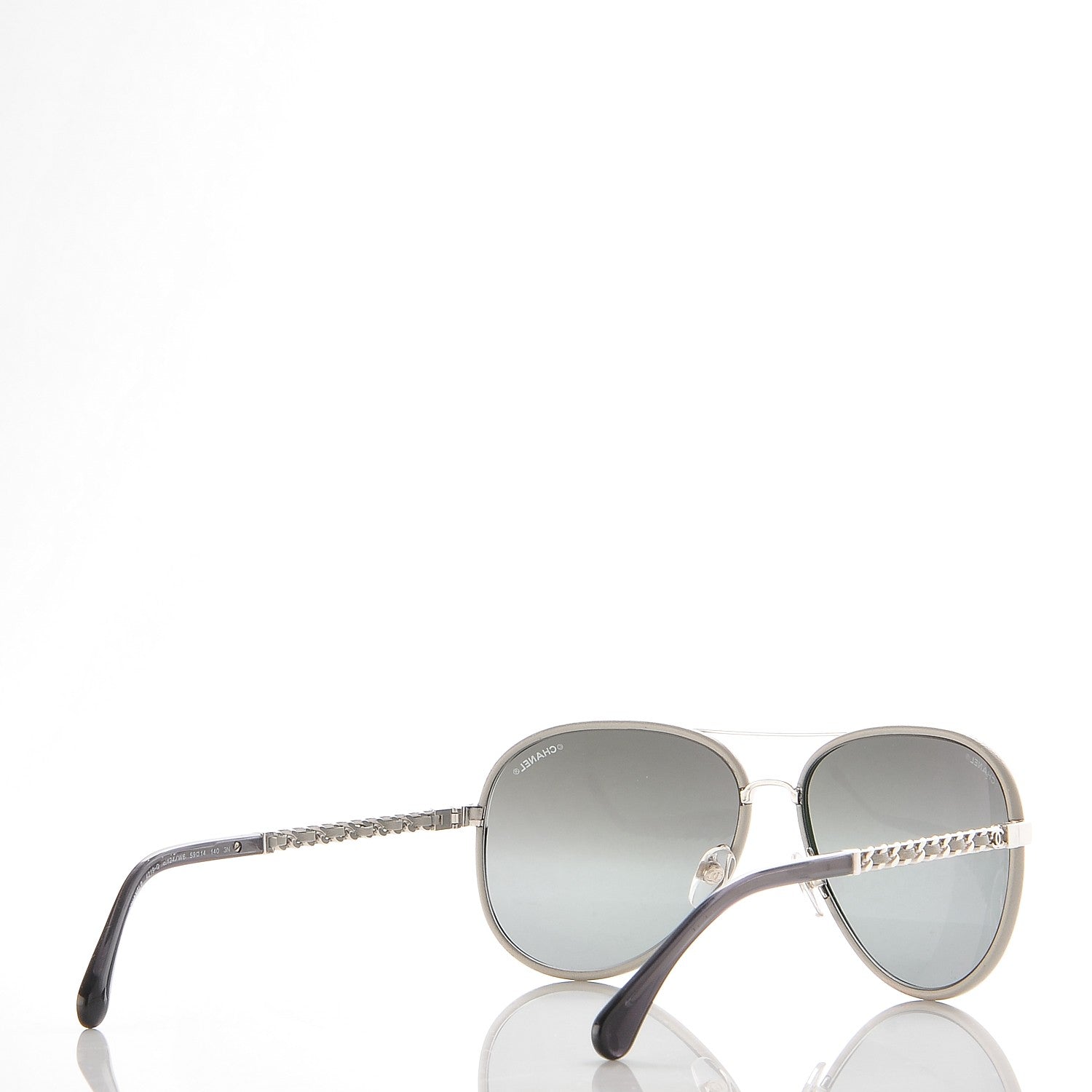 Chanel Pilot Winter Sunglasses 4219-Q Grey 4 of 7