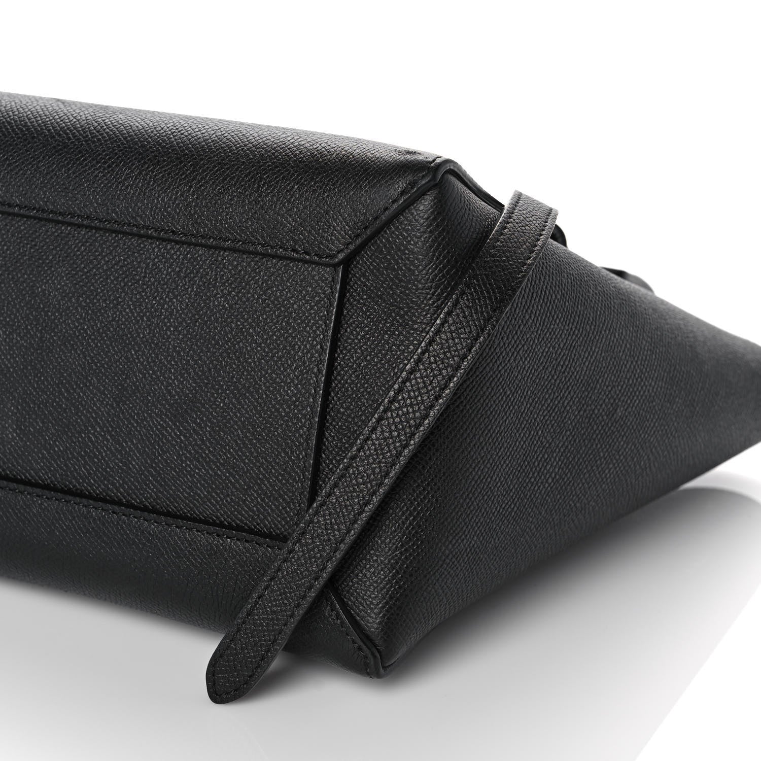 Celine Grained Calfskin Micro Belt Bag Black 10 of 10