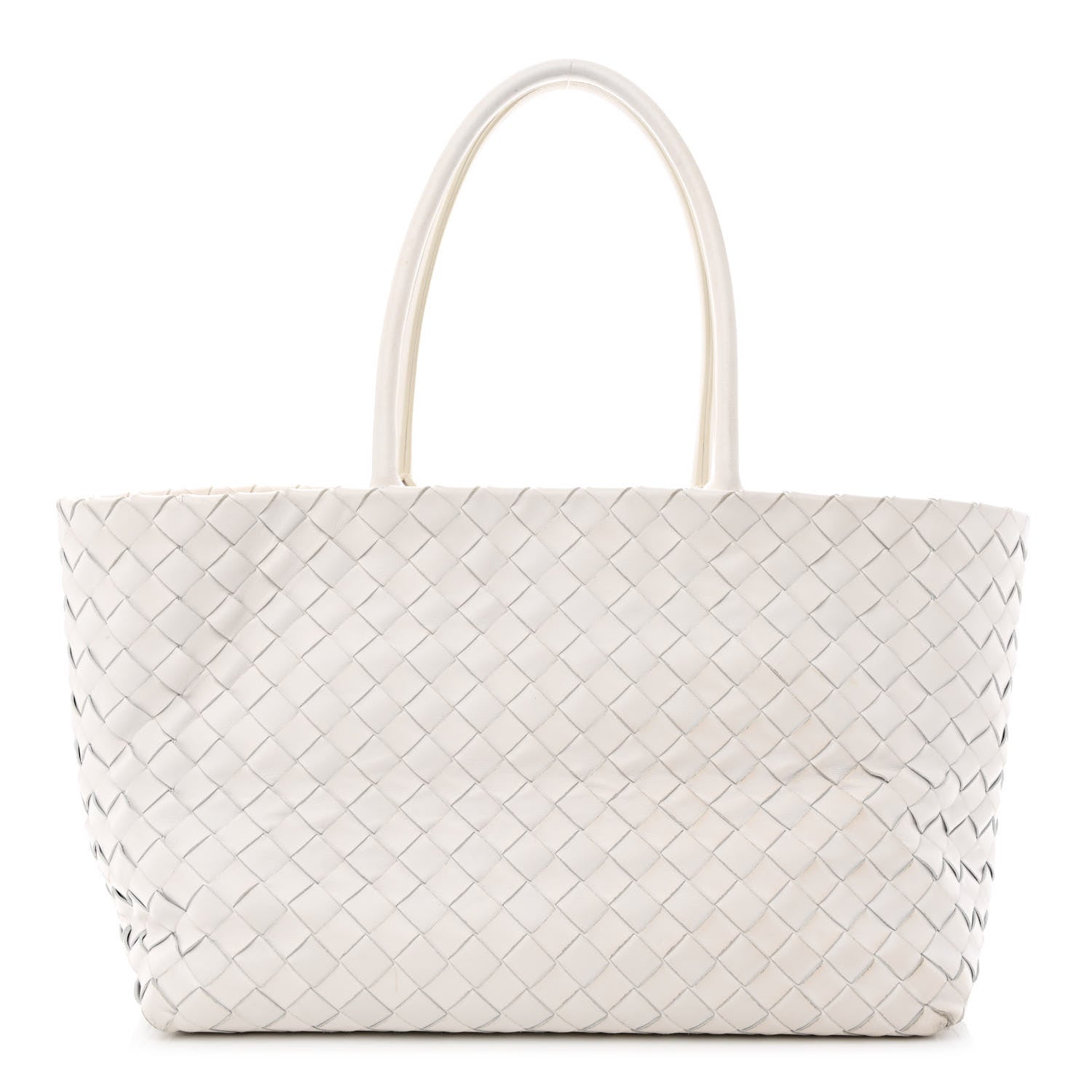 Bottega Veneta Nappa Intrecciato Tote Bag White 1 of 13
