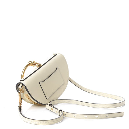 Chloe Calfskin Small Nile Bracelet Minaudiere Bag Off White 3 of 13