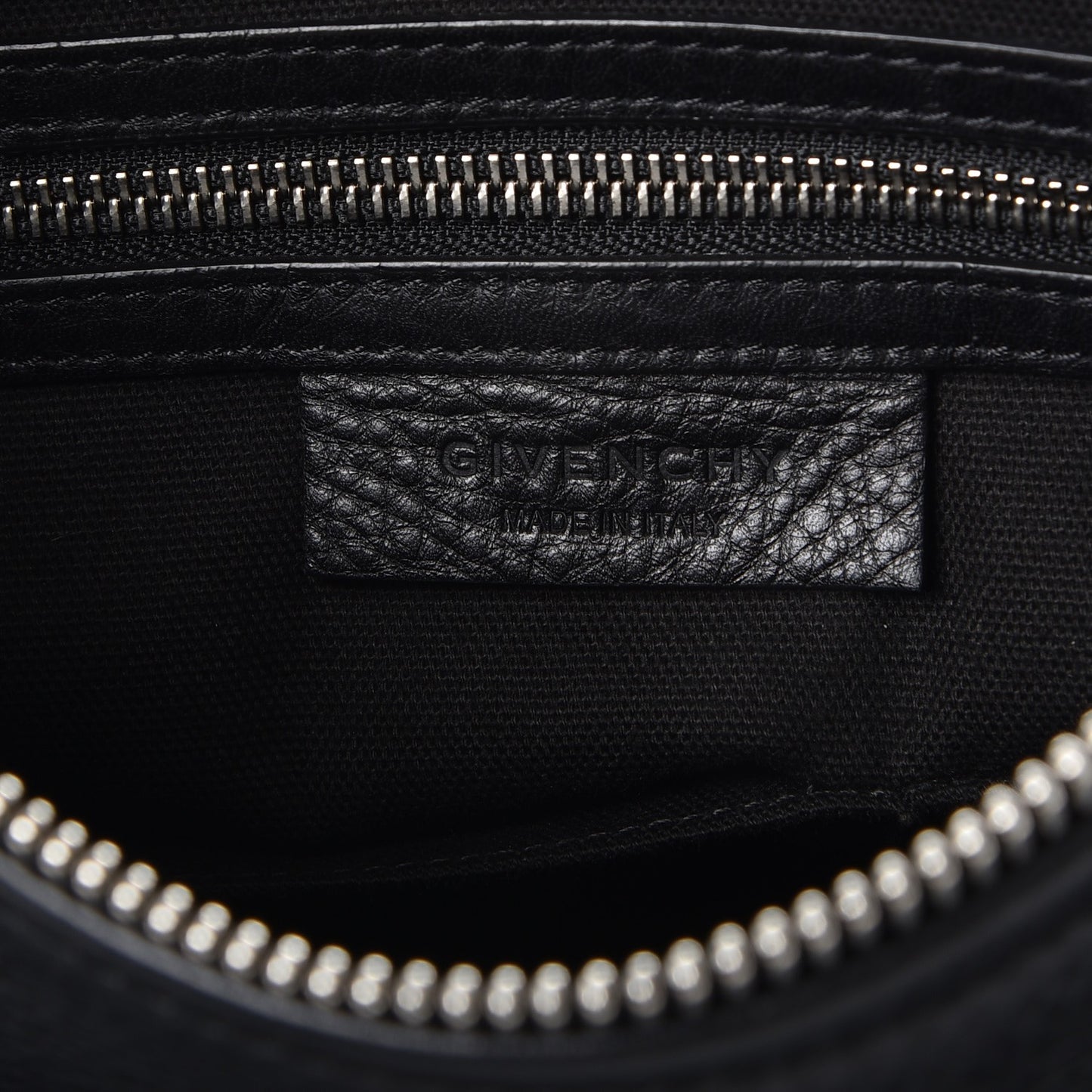 Pebbled Calfskin Pandora Backpack Black