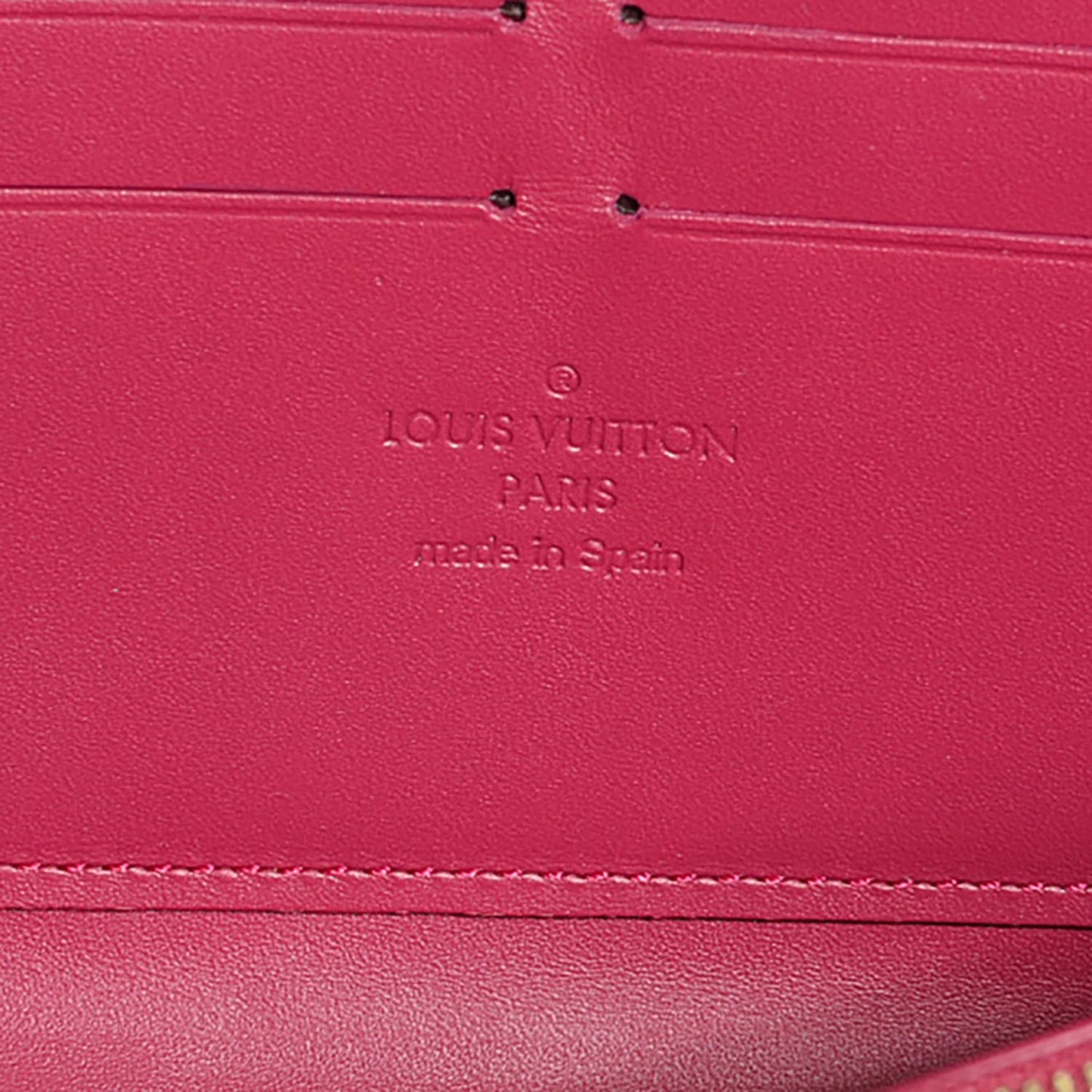 Vernis Zippy Wallet Rose Indien