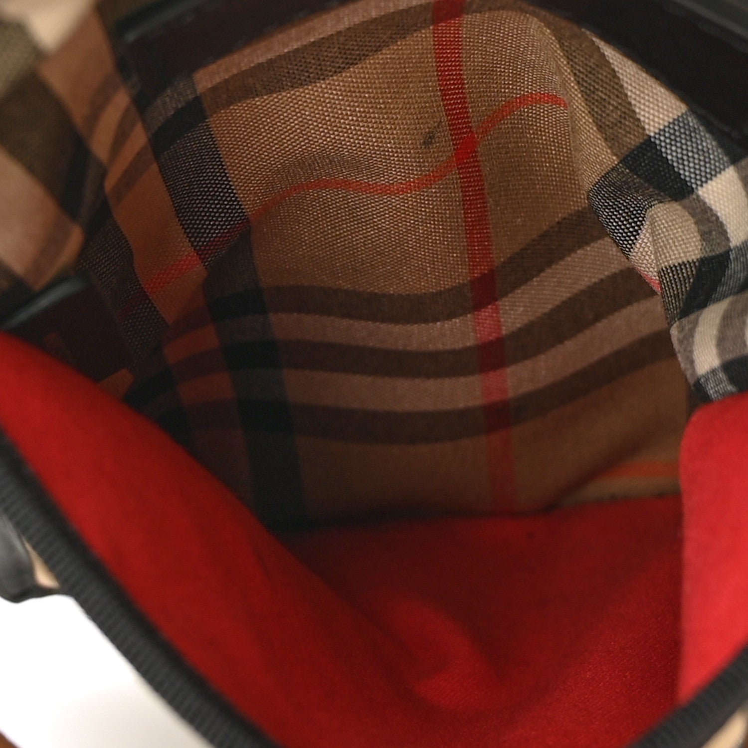 Burberry Nylon Vintage Check Phone Crossbody Archive Beige 5 of 8