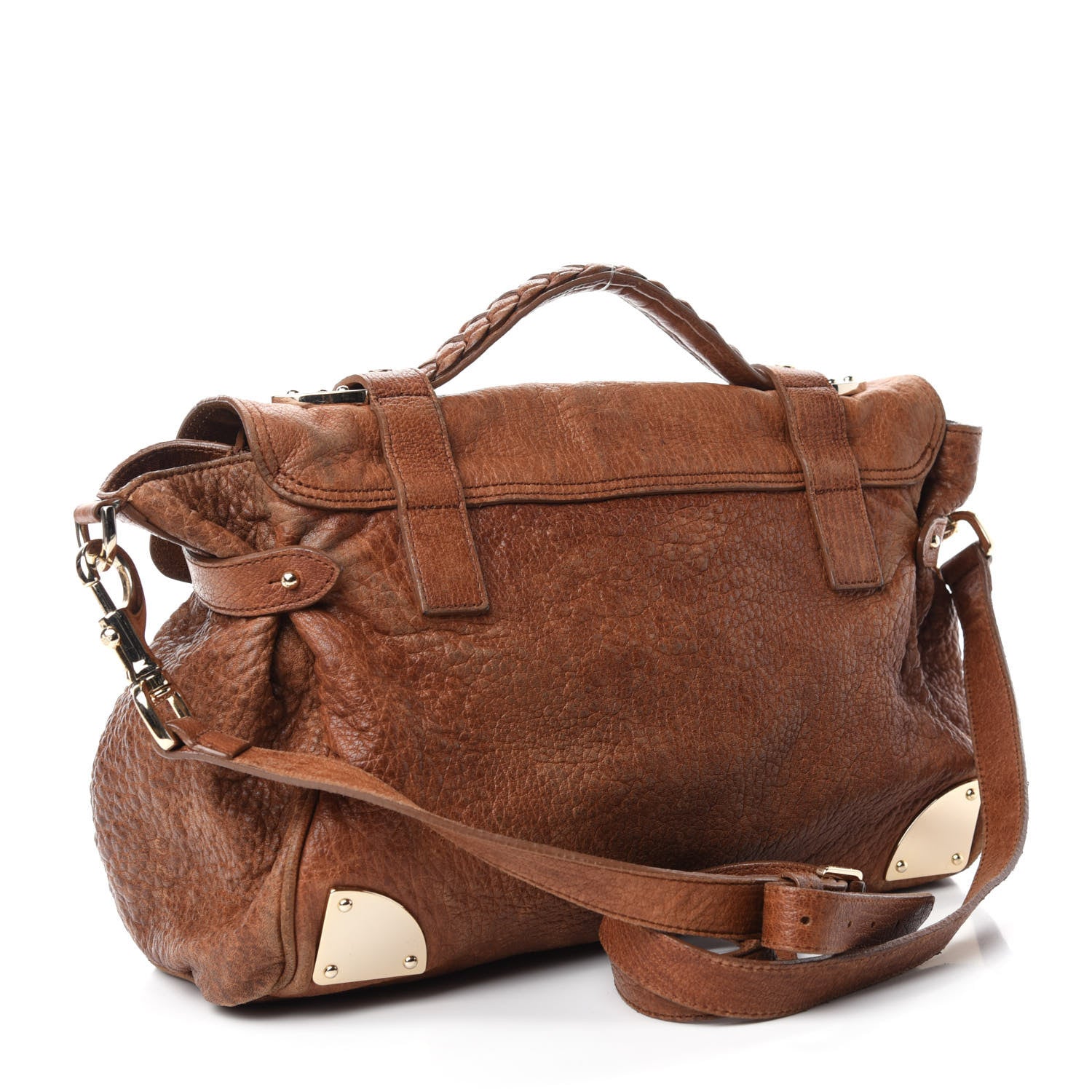 Mulberry Shiny Grained Lambskin Travel Day Oak 3 of 24