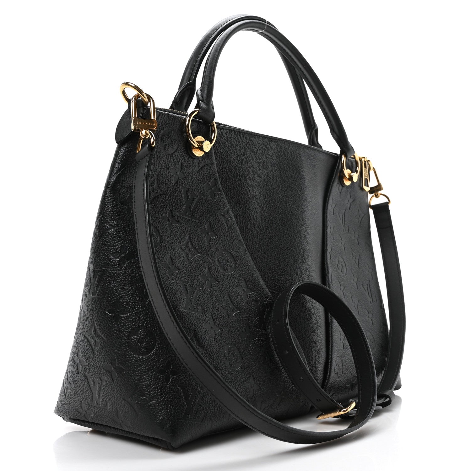 Louis Vuitton Empreinte V Tote MM Black 3 of 9