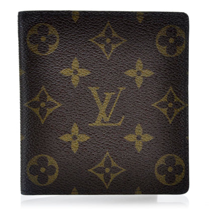 Louis Vuitton Monogram Mens Billfold Wallet 10 Credit Card Slots 1 of 9