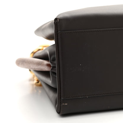 Bottega Veneta Calfskin Wood Mount Fondant 9 of 10