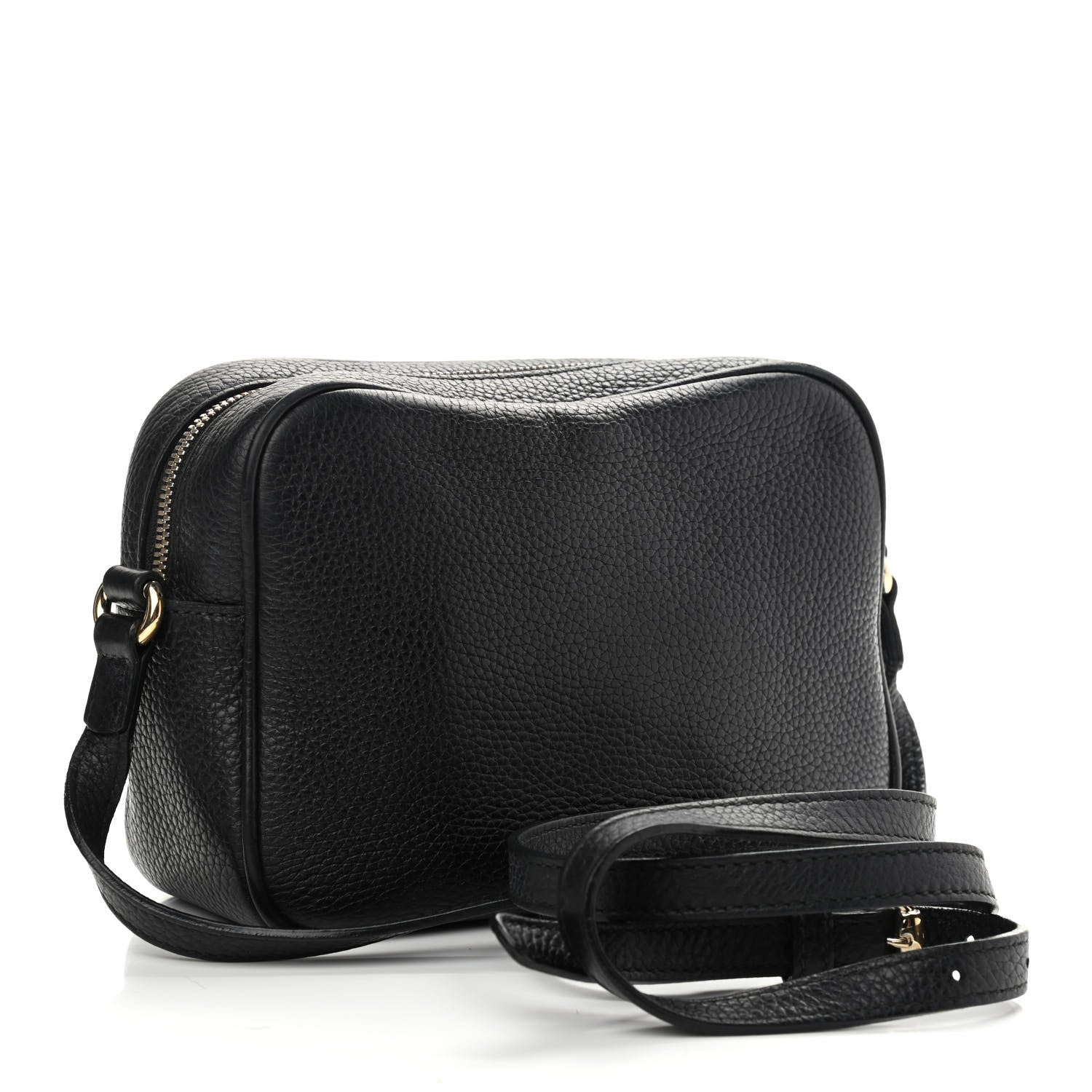 Gucci Pebbled Calfskin Small Soho Disco Bag Black 3 of 11