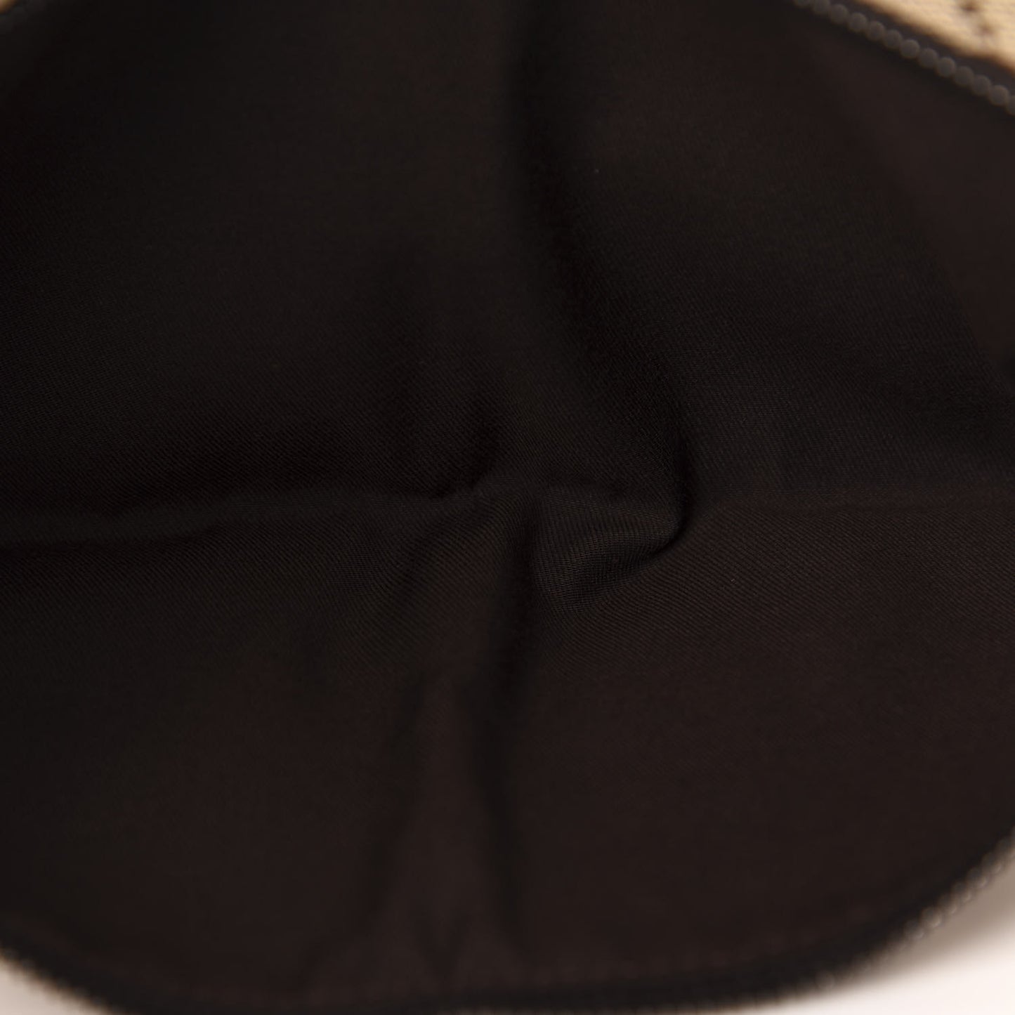 GG Monogram Double Pocket Belt Bag Dark Brown