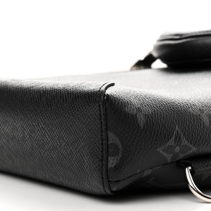 Louis Vuitton Taigarama Duo Slingbag Black 10 of 11