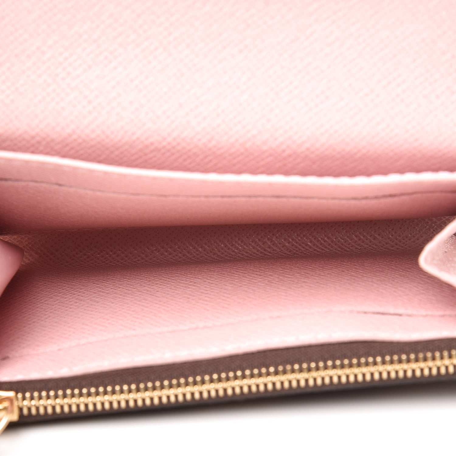 Louis Vuitton Damier Ebene Rosalie Coin Purse Rose Ballerine 5 of 8