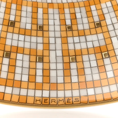 Hermes Porcelain Mosaique au 24 Dessert Plate 8.3 2 of 6