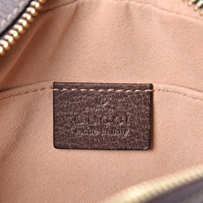 Gucci GG Supreme Monogram Web Mini Ophidia Shoulder Bag Brown 5 of 10