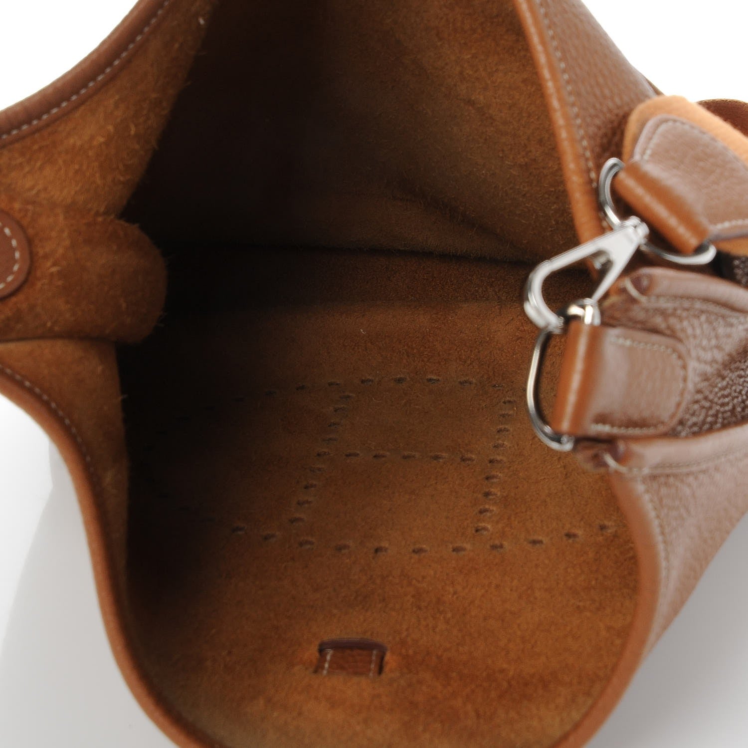 Hermes Taurillon Clemence Evelyne III GM Gold 5 of 8