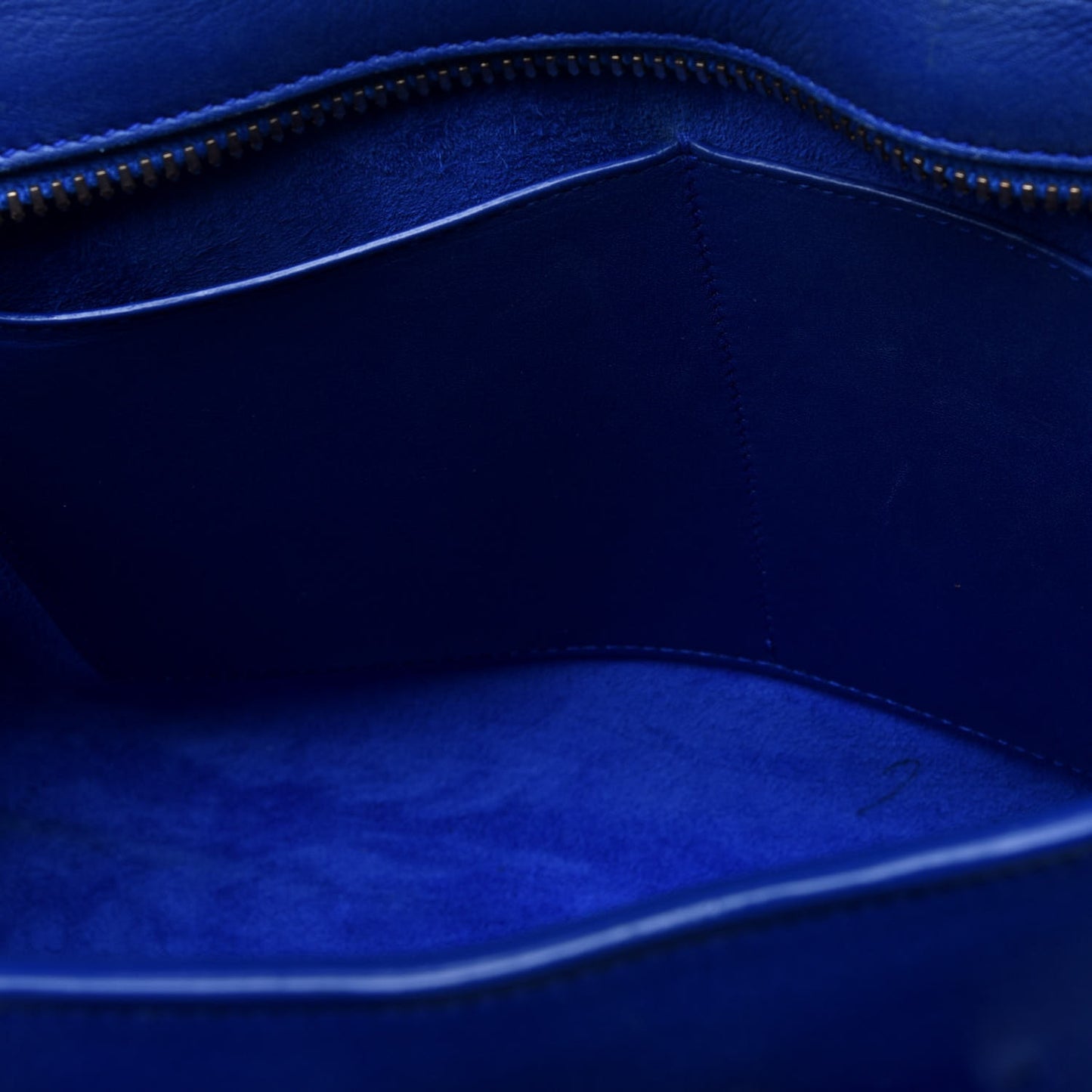 Smooth Calfskin Small Monogram Cabas Blue Majorelle