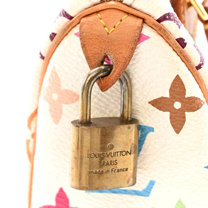 Louis Vuitton Monogram Multicolor Mini Sac HL Speedy White 10 of 12