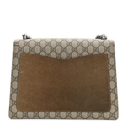 Gucci GG Supreme Monogram Medium Dionysus Shoulder Bag Taupe 11 of 11