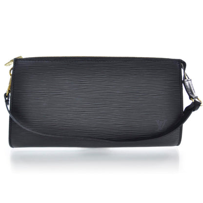 Louis Vuitton Epi Pochette Accessories 24 Black 1 of 7