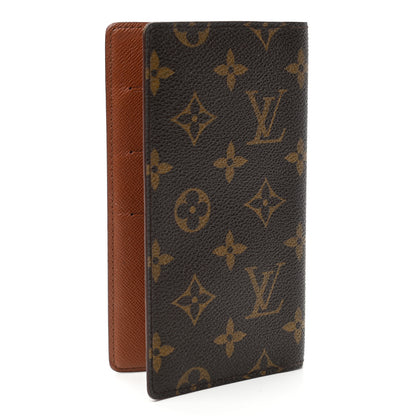 Louis Vuitton Monogram Checkbook Holder Case Wallet 3 of 6
