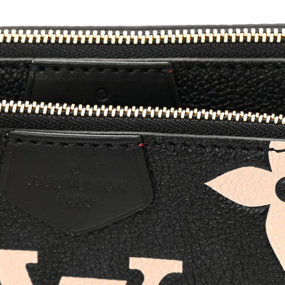 Louis Vuitton Empreinte Monogram Giant Multi Pochette Accessories Black Beige 11 of 11
