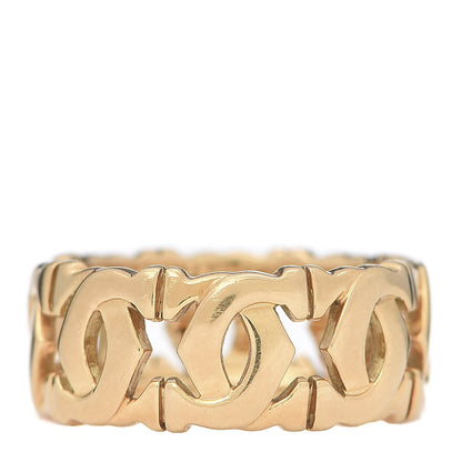 Cartier 18K Yellow Gold Entrelaces Ring 50 5.25 1 of 5