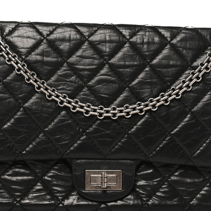 Chanel Aged Calfskin Quilted 2.55 Reissue 226 Flap Black 8 of 10