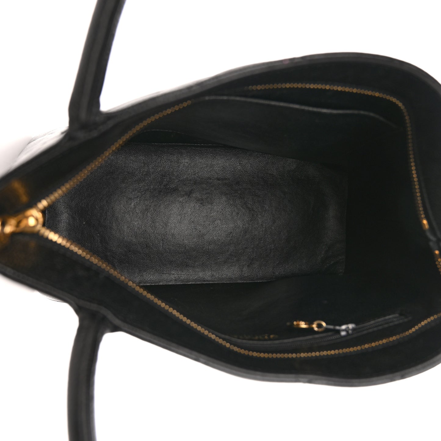 Caviar Quilted Medallion Tote Black