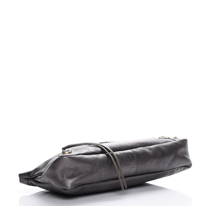 Balenciaga Chevre Classic Gold Hardware Premier Clutch Bronze 4 of 11