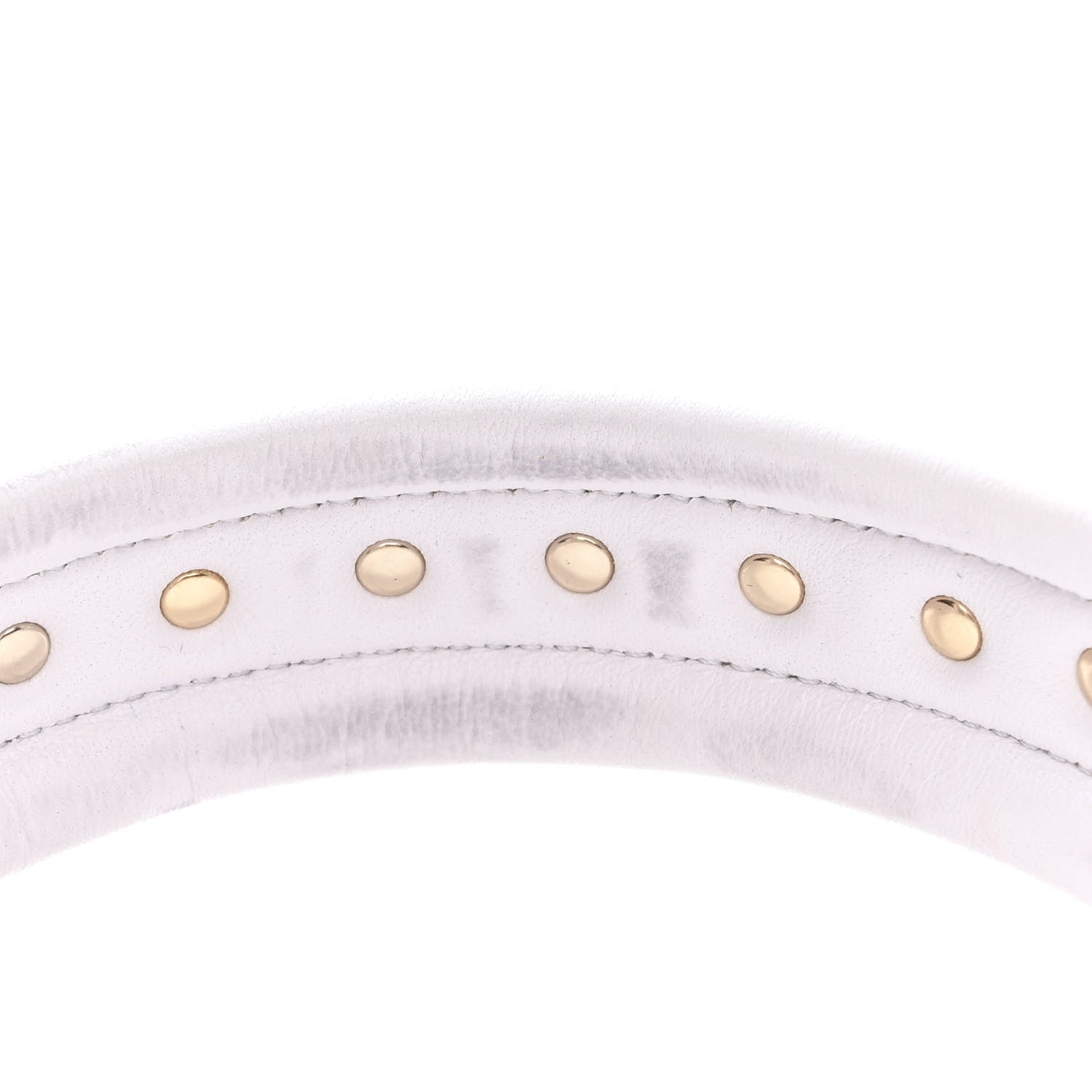 Valentino Garavani Nappa Medium Candystud Top Handle Bag White Black 13 of 14