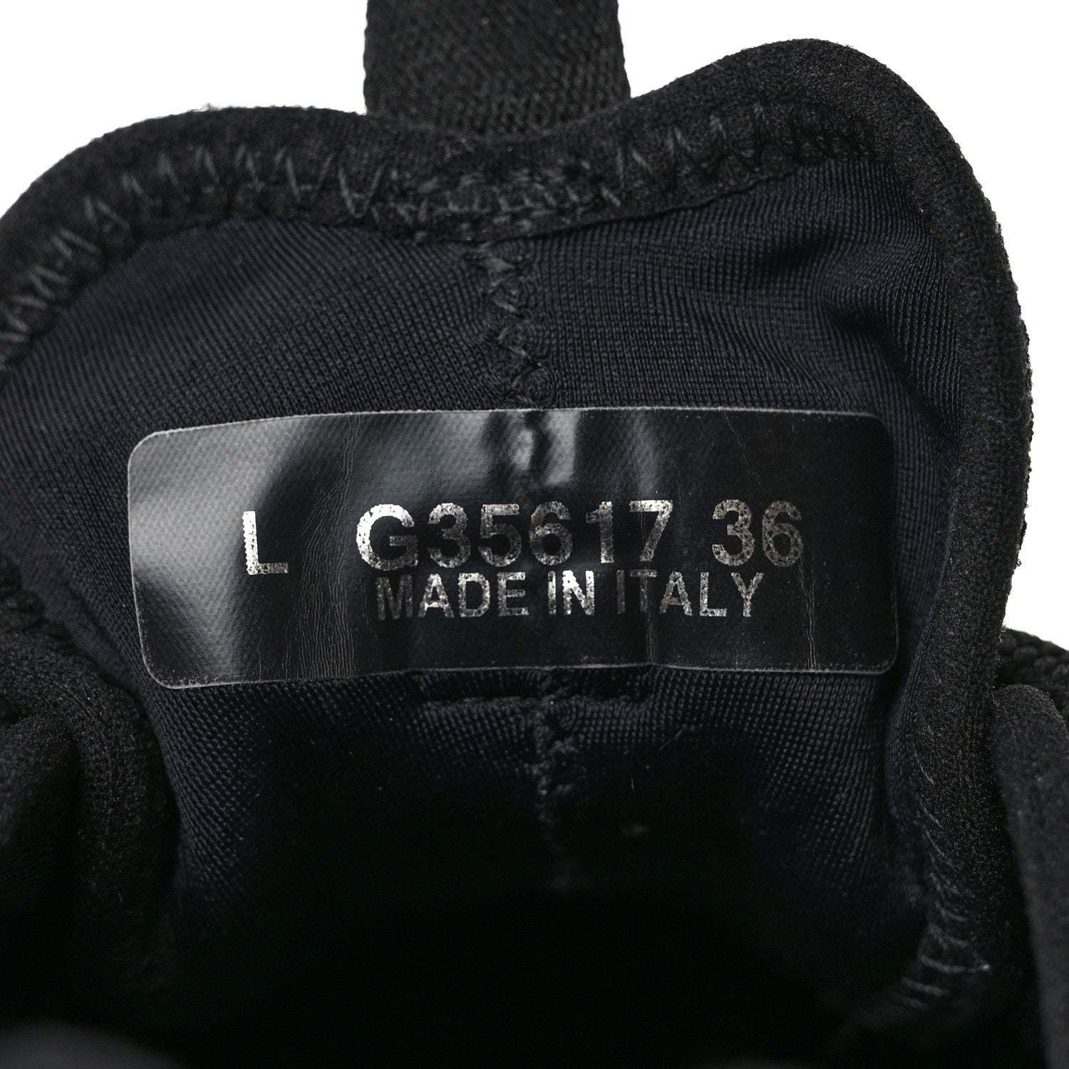 Chanel Velvet Calfskin Mixed Fibers CC Sneakers 36 Black 9 of 9