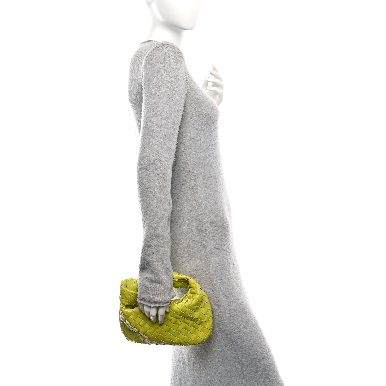 Bottega Veneta Nappa Intrecciato Mini Jodie Kiwi 1778213