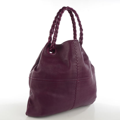 Bottega Veneta Cervo Deerskin Julie Tote Purple 3 of 8