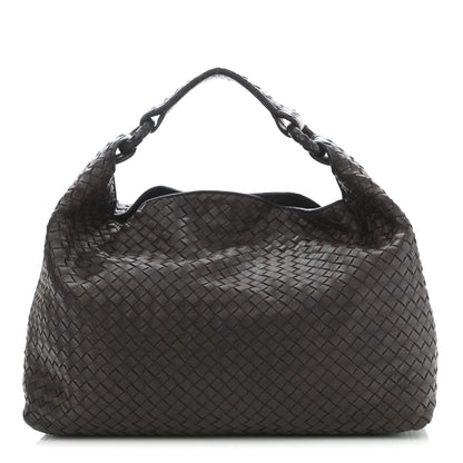 Bottega Veneta Nappa Intrecciato Sloane Hobo Moro 1 of 10